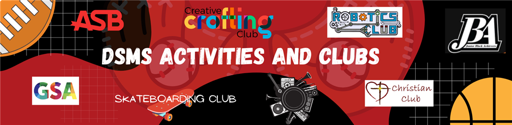 An image of various activities, such as sports and band. An image of various activities, such as sports and band.
